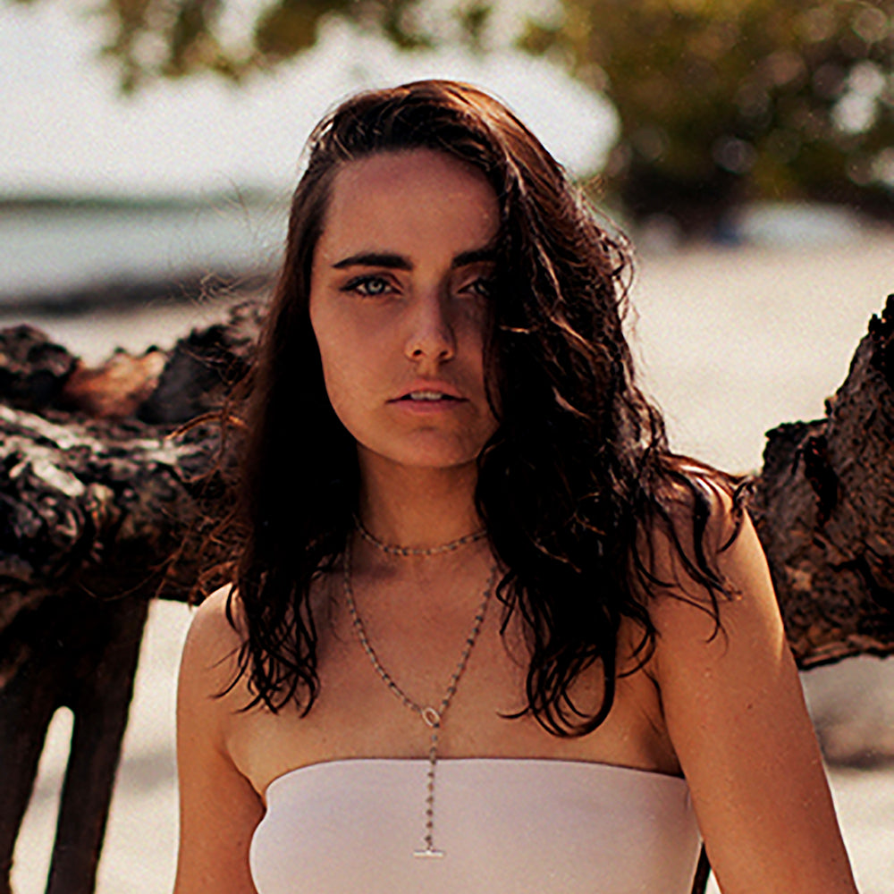 Labradorite lariat. A choker and lariat all in one necklace. Found on www.chainsbylauren.us. Handmade. Chains by Lauren