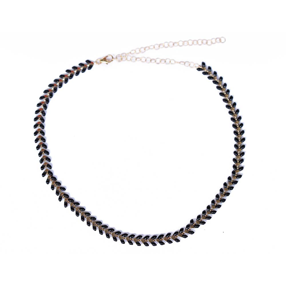 Black wheat choker. Chains by Lauren