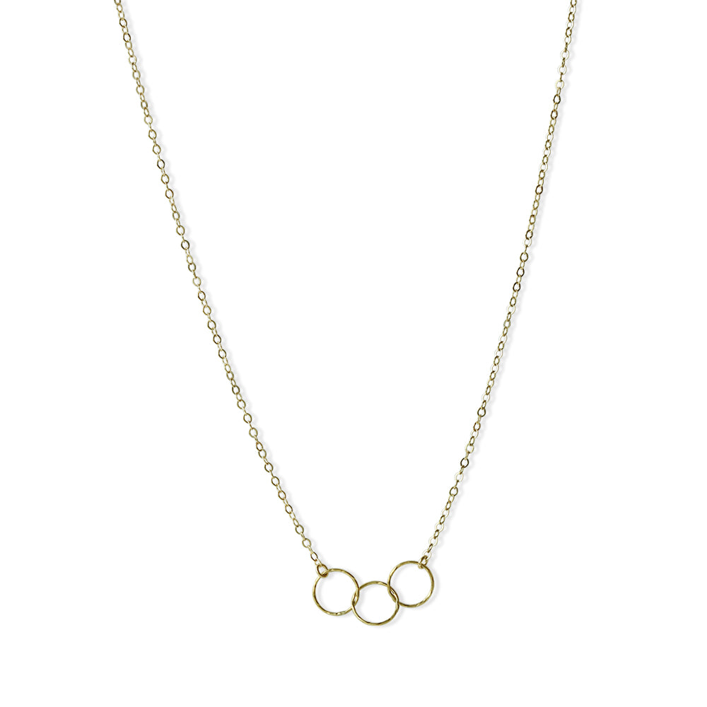 3 Ring Charm Necklace | Vai Beach