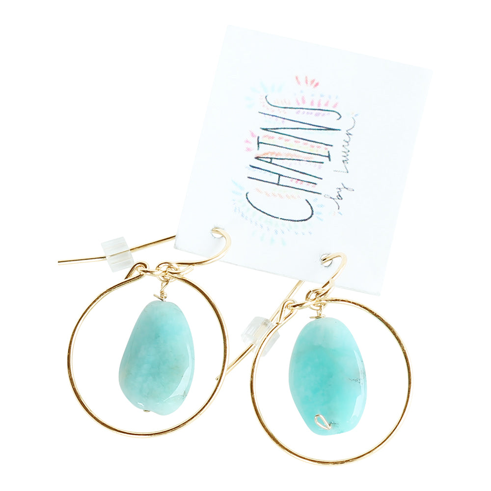 Tiny Gold Hoop Earrings | Canguu Beach