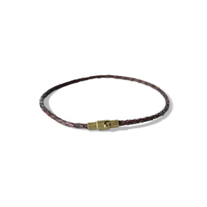Elevate your look with our Women's Thin Dark Brown Leather Bracelet, available exclusively at Chains by Lauren.