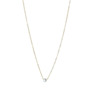 Whether you're treating yourself to a well-deserved indulgence or searching for the perfect gift to celebrate a loved one, our 14K Gold Filled Pearl Necklace is the embodiment of grace and elegance, making every moment a little more special.