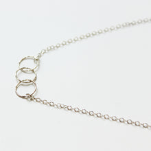 Sterling silver charm necklace.  Chains by Lauren