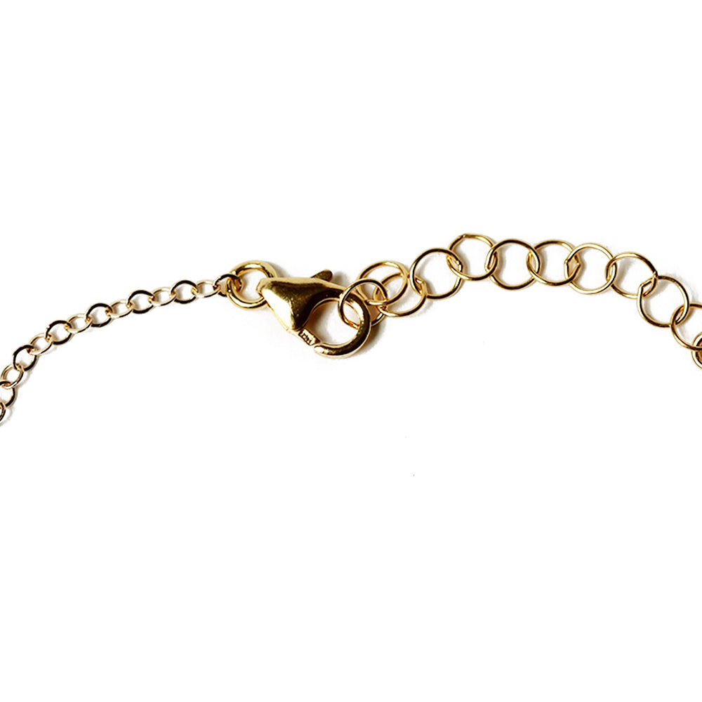 Gold Chain Anklet | Elefonissi Beach