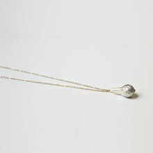 Pearl layering necklace.  Made with gold fill and a fresh water baroque pearl.  Handmade.  Chains by Lauren