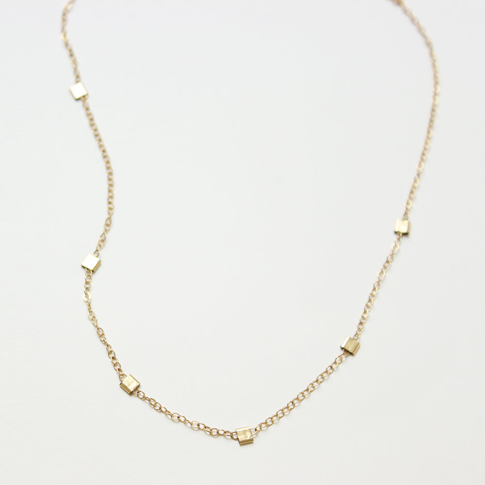 Floating Bead Gold Fill Choker