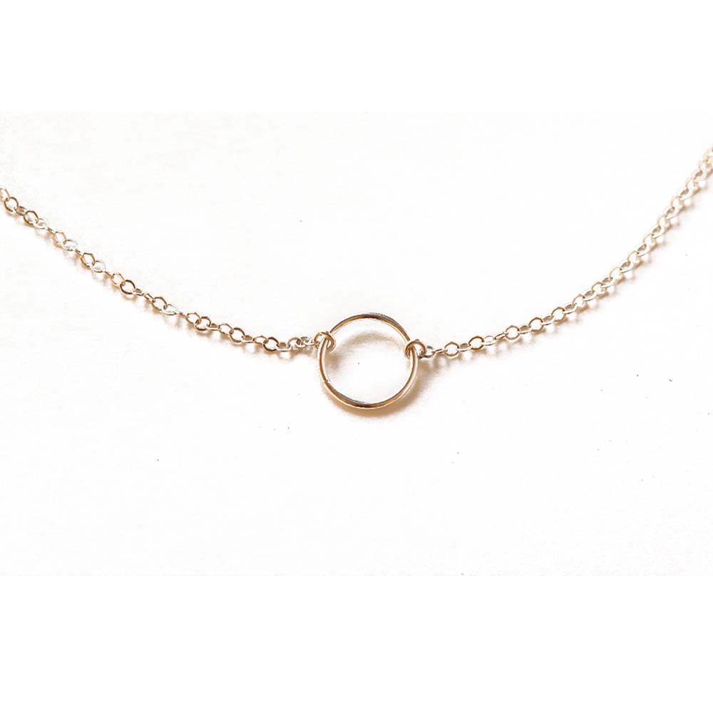 Silver Circle Choker