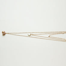 Pearl layering necklace. Handmade. Chains by Lauren