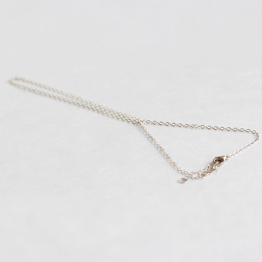 Simple silver handchain bracelet made with sterling silver.  Adjustable so one size fits all.  Handmade.  Chains by Lauren