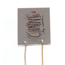 Paper clip chain threader earrings.  Made of gold filled chain.  Super light weight and easy to wear daily.   Chains by Lauren
